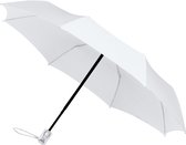 Bol.com MiniMAX - Opvouwbare Paraplu - Ø 100 cm - Wit aanbieding