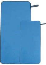 Microvezel Reishanddoek Set – 2 Stuks - Blauw