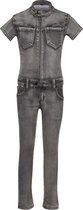 Jogg jeans jumpsuit met korte mouwen - MAAT 104