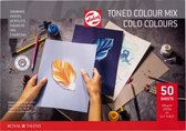 Toned colour mix COLD colours 50 vel