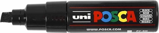 uni-ball Paint Marker op waterbasis Posca PC-8K zwart