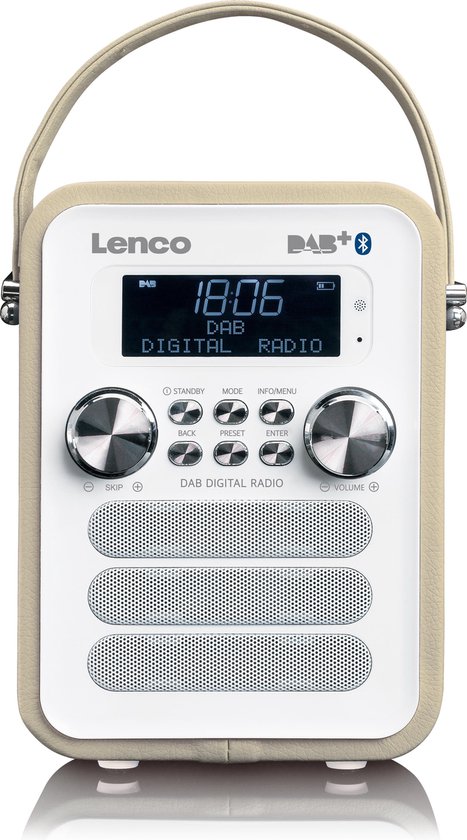 waterval compleet doneren Lenco PDR-050TP - Draagbare DAB Radio met FM, DAB+ en Bluetooth® -  AUX-ingang en... | bol.com