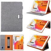 Voor iPad Pro 11 (2020) & (2018) Kleine metalen knop Magnetische aantrekkingskracht Tablet PC Beschermende lederen tas met vervormbare beugel & handvat & kaartsleuven & Pen Sleuf & Slaap- / w