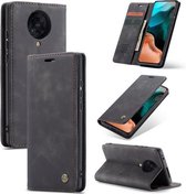 Voor Geschikt voor Xiaomi Redmi K30 Pro CaseMe-013 Multifunctionele horizontale flip lederen tas met kaartsleuf & houder & portemonnee (zwart)