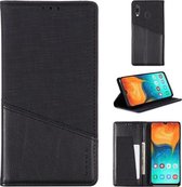 Voor Samsung Galaxy A30 MUXMA MX109 horizontale flip lederen tas met houder & kaartsleuf & portemonnee (zwart)