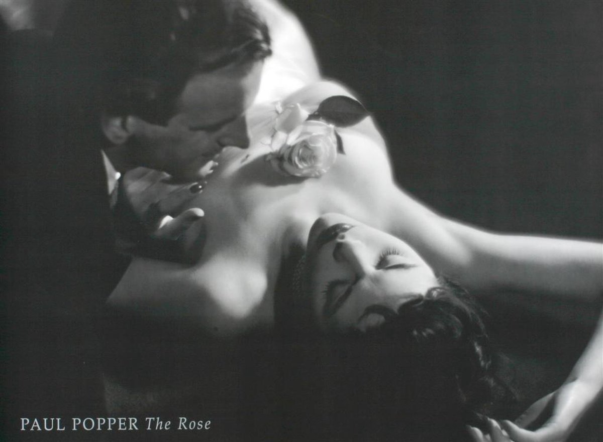 Catch Projecten Poster - The Rose - Paul Popper - Zwart/Wit - Fotografie - Jaren 80