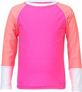 Snapper Rock UV shirt Kinderen lange mouwen - Neon Roze - Maat 164-170