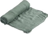 Little Unicorn - Bamboo Deluxe Wikkeldoek - Salie - One size