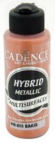 Cadence Hybride metallic acrylverf (semi mat) Koper 01 008 0805 0120 120 ml