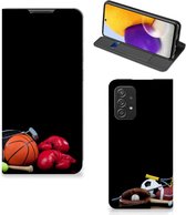 Bookcover Ontwerpen Geschikt voor Samsung Galaxy A72 (5G/4G) Smart Cover Voetbal, Tennis, Boxing…
