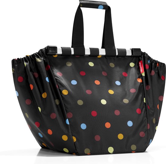 Reisenthel Easyshoppingbag Sac pour caddie - 30L - Dots Noir
