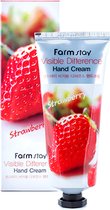 Farmstay - Vissible Difference Hand Cream Hand Cream Strawberry 100Ml