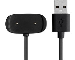 kwmobile USB-oplaadkabel geschikt voor Huami Amazfit T-Rex Pro / GTS2 / GTS 2e / GTS2 Mini / GTR 2 kabel - Laadkabel voor smartwatch - in zwart