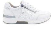 Witte Gabor Rollingsoft Sneakers Wijdte G