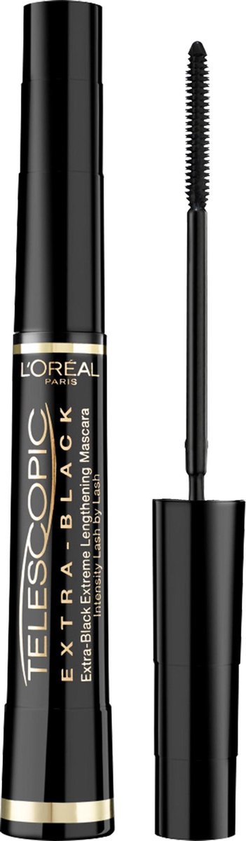 L’Oréal Paris Telescopic Mascara - Lengte Mascara voor Zichtbaar Langere Wimpers - Flexibel multi-precisie borsteltje - Extra Zwart - 8ML - L’Oréal Paris