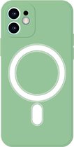 Apple iPhone 12 Pro Hoesje - Mobigear - Rubber Touch Serie - Hard Kunststof Backcover - Turquoise - Hoesje Geschikt Voor Apple iPhone 12 Pro