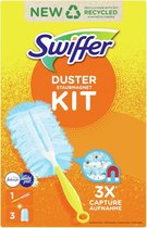 Lingettes anti-poussière Swiffer Duster - Kit de démarrage + 3 recharges Febreze