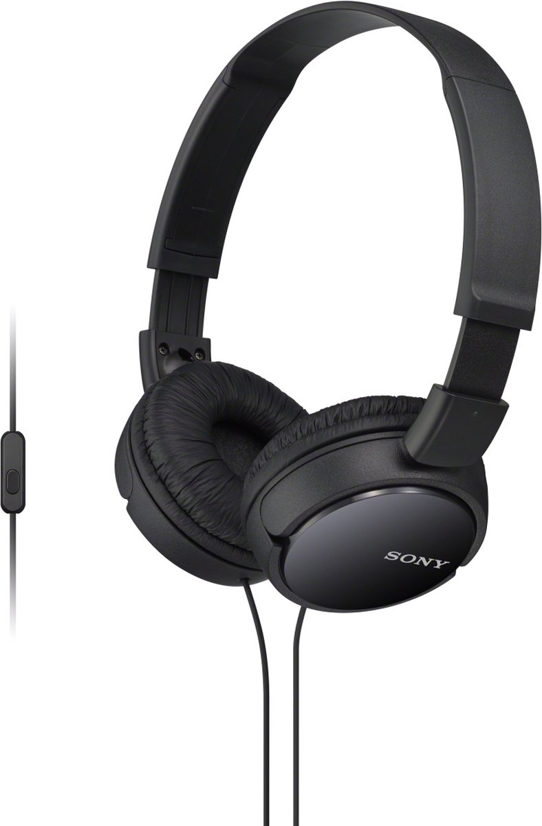 Sony MDR-ZX110AP - On-ear koptelefoon - Zwart - Sony