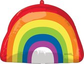 Amscan Ballon Regenboog 45 X 35cm Folie