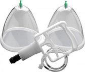 Breast Cupping System - Toys voor dames - Tepelzuigers - Transparant - Discreet verpakt en bezorgd