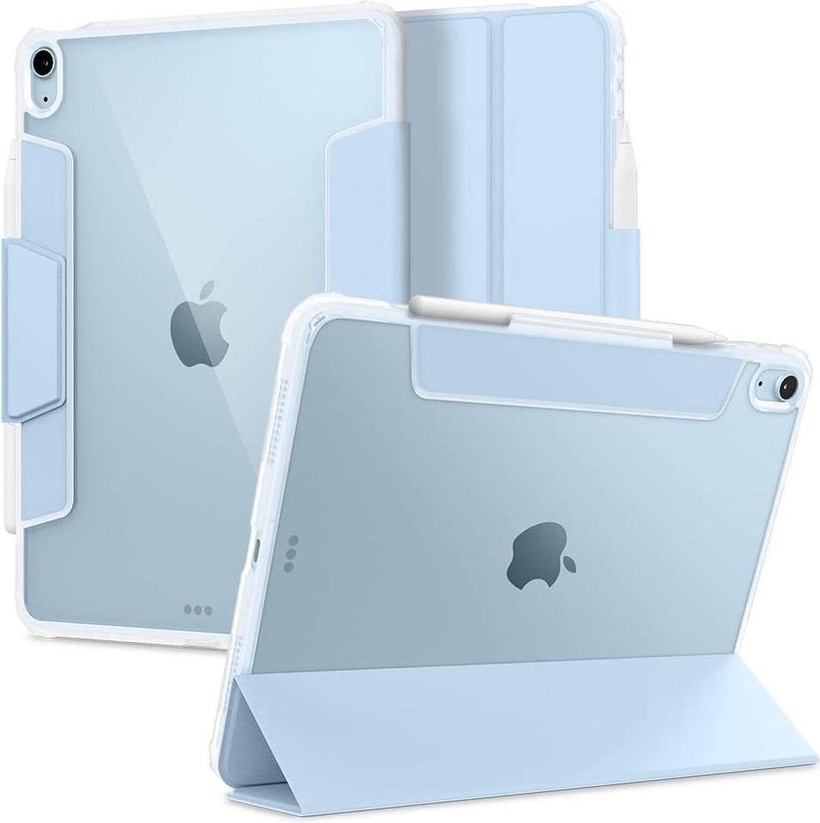 Spigen Ultra Hybrid Pro Apple iPad Air (2020) Hoes Transparant/Blauw