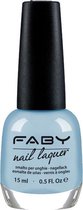 Faby Nagellak I'm Waiting For My Prince 15 Ml Vegan Babyblauw