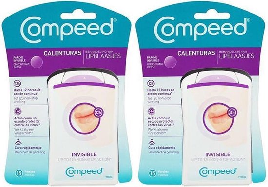 Compeed Lipblaasje Patch 2x15stuks