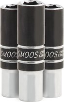 Smoos® Losse dop 20 mm extra lang met 3/8 opname - 3 stuks