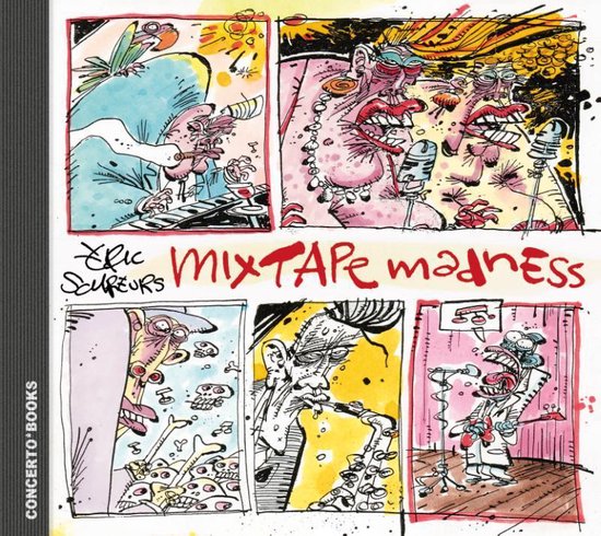 Boek cover Mixtape Madness van Eric Schreurs