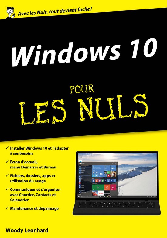 Mégapoche pour les nuls - Windows 10, Mégapoche Pour les N ... - cover