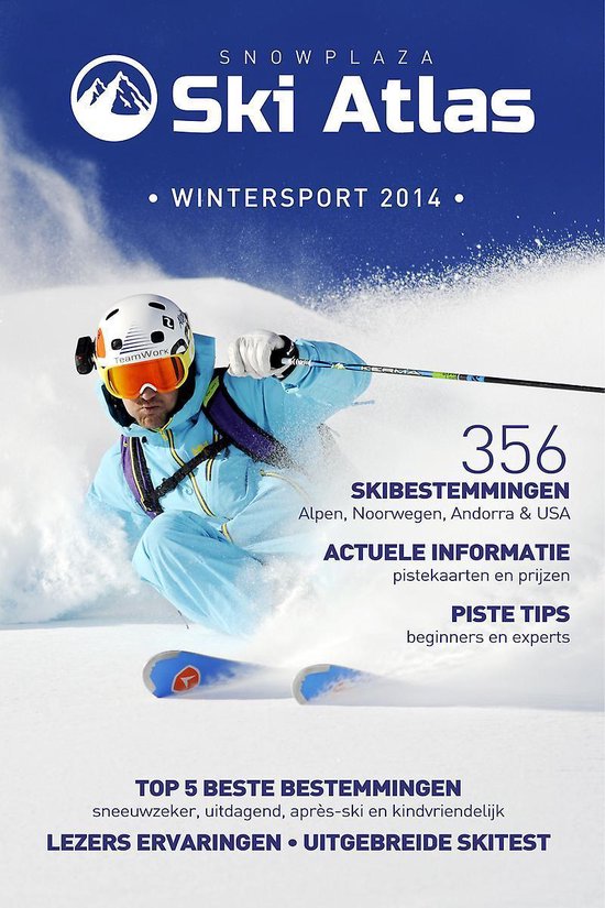 Cover van het boek 'Ski atlas / wintersport 2014'