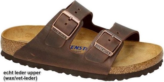 Birkenstock -Dames - bruin donker - slippers \u0026 muiltjes - maat 39 | bol.com