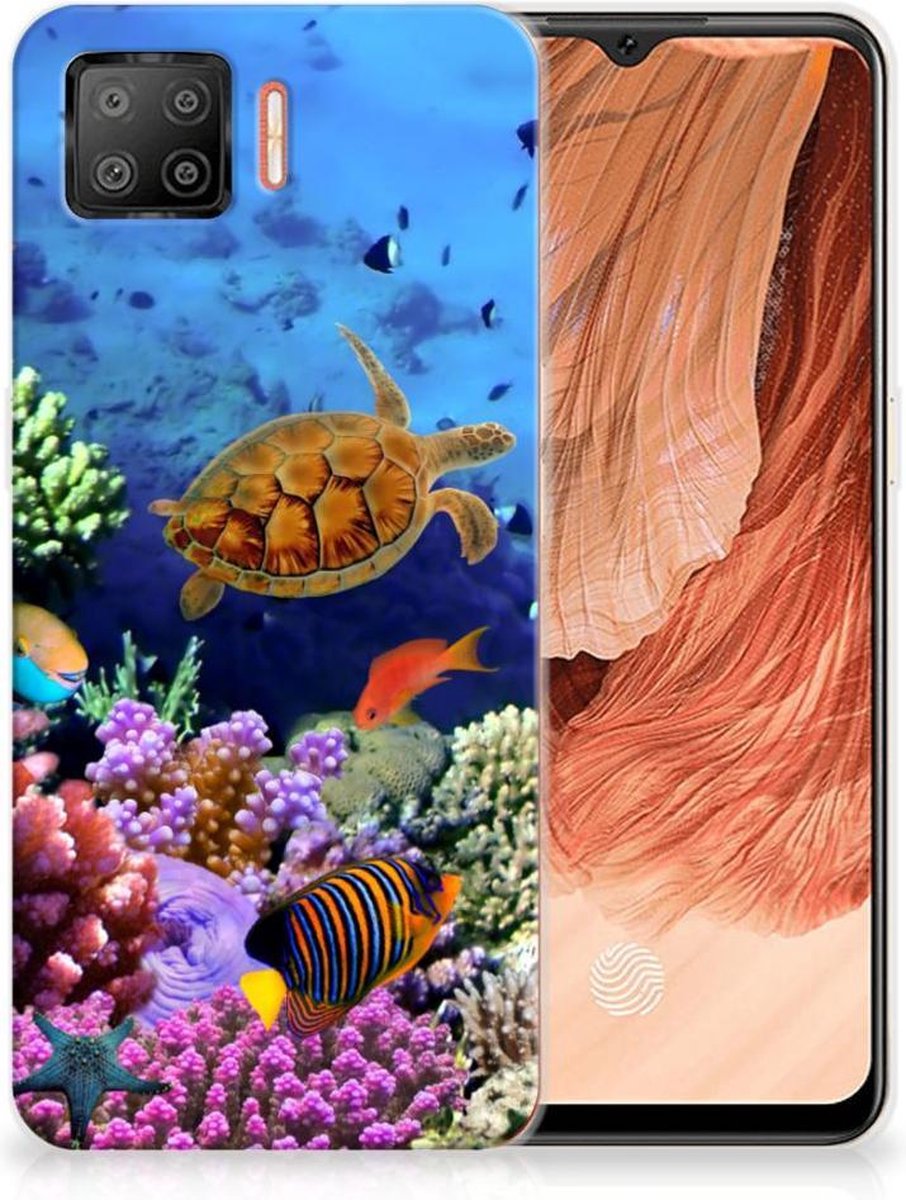 OPPO A73 4G TPU Hoesje Vissen