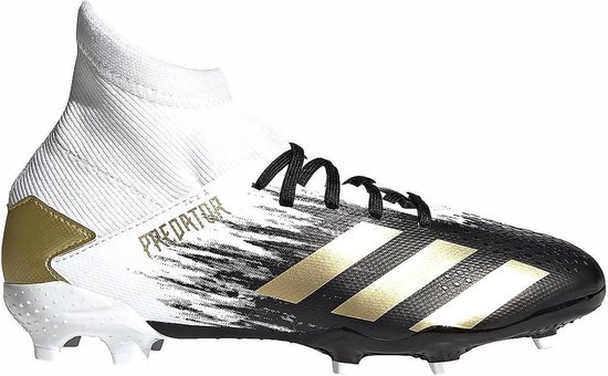 behalve voor anker Inzichtelijk Adidas Predator 20.3 Fg Voetbalschoenen Wit/Goud Kinderen | bol.com
