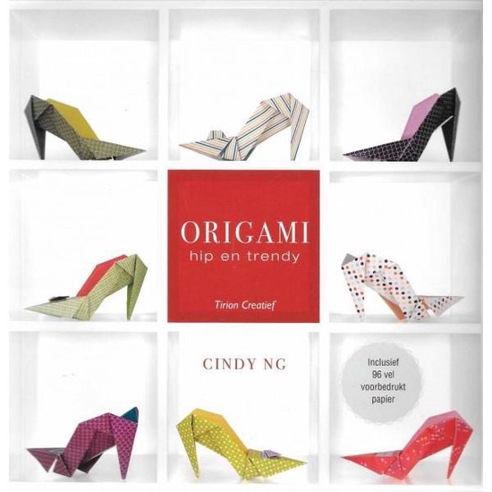 Cover van het boek 'Origami, hip en trendy' van C. Ng
