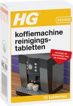 HG Koffiemachine Reinigignstabletten - 6 x 10 tabletten