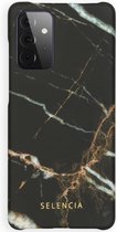 Selencia Maya Fashion Backcover Samsung Galaxy A72 hoesje - Marble Black