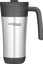 Thermosbeker - Koffiebeker To Go - Warmhoudbeker - Isoleerbeker - Reismok - 425ml - RVS