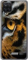 6F hoesje - geschikt voor Samsung Galaxy A12 -  Transparant TPU Case - Tiger #ffffff