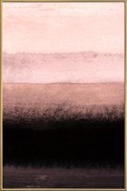 JUNIQE - Poster met kunststof lijst Shades of Pink -20x30 /Roze & Wit