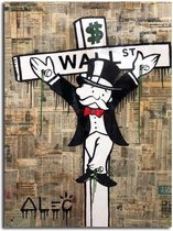 Alec Monopoly Classic Poster 9 - 50x70cm Canvas - Multi-color