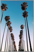 JUNIQE - Poster met kunststof lijst Wanna Be in LA by @samfn -13x18