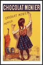 JUNIQE - Poster in kunststof lijst Poster for Chocolat Menier, Firmin