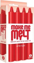 Make Me Melt Sensual Candles - Red