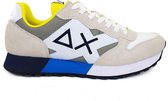 Beige SUN68 Sneakers Jaki Bicolor Bianco