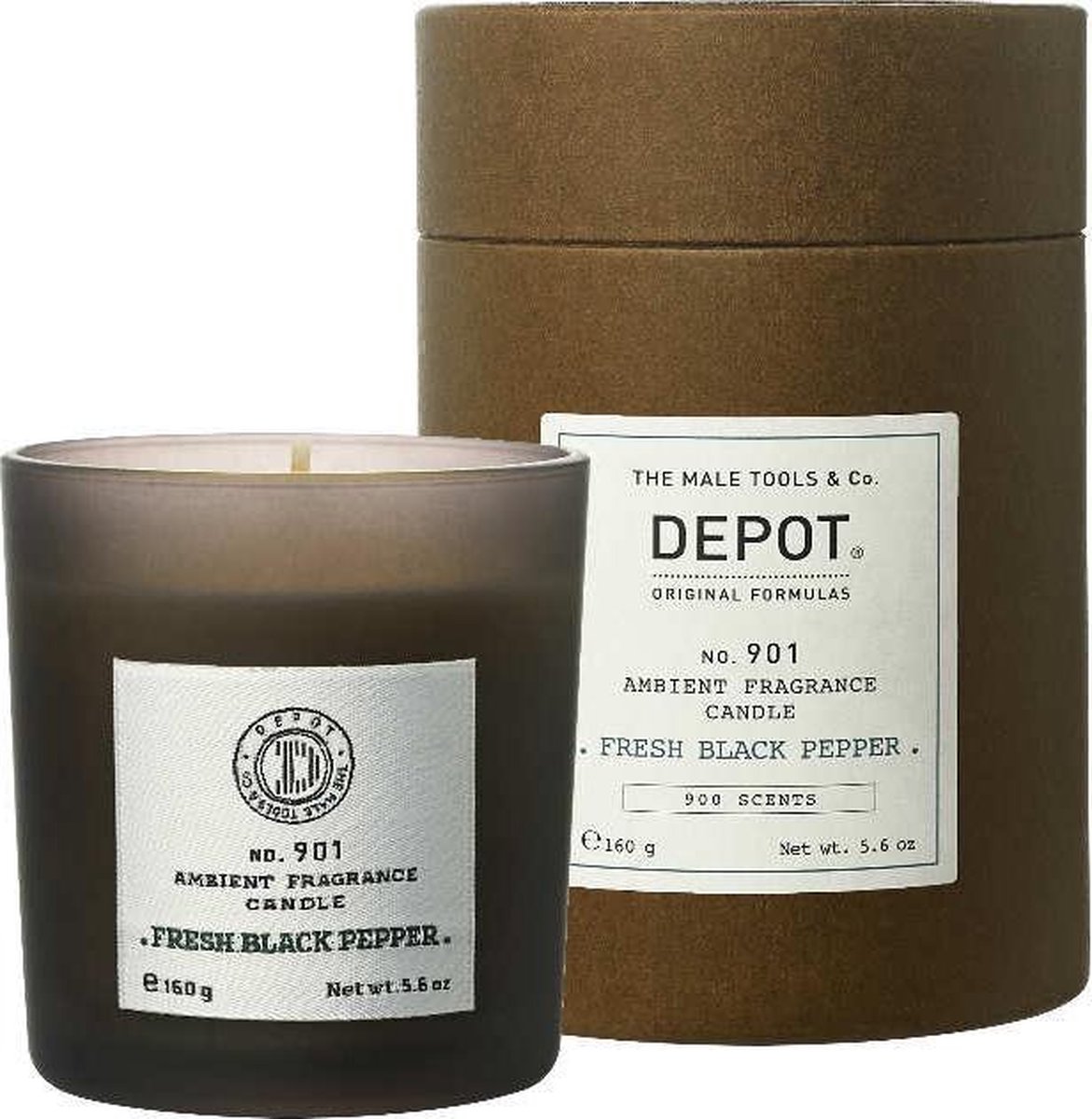 Depot 901 ambient fragrance candle fresh black pepper 160ml