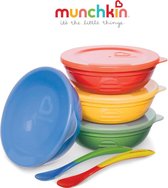 Munchkin Love a Bowls 4 Kommen, 4 Deksels & 2 Lepels