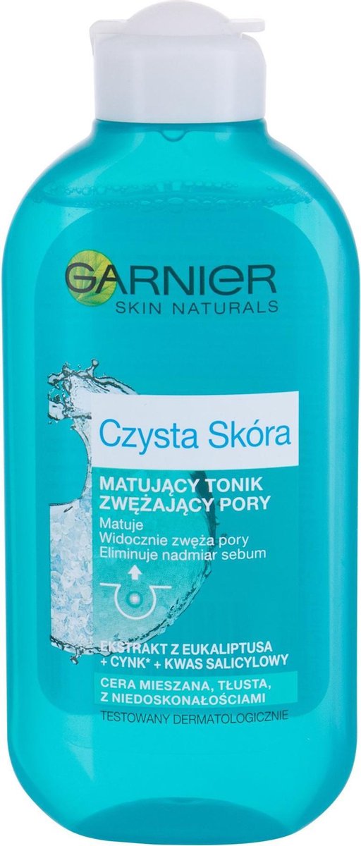 5 - stuk | GARNIER - Pure Cleaning astringent tonic - 200ml