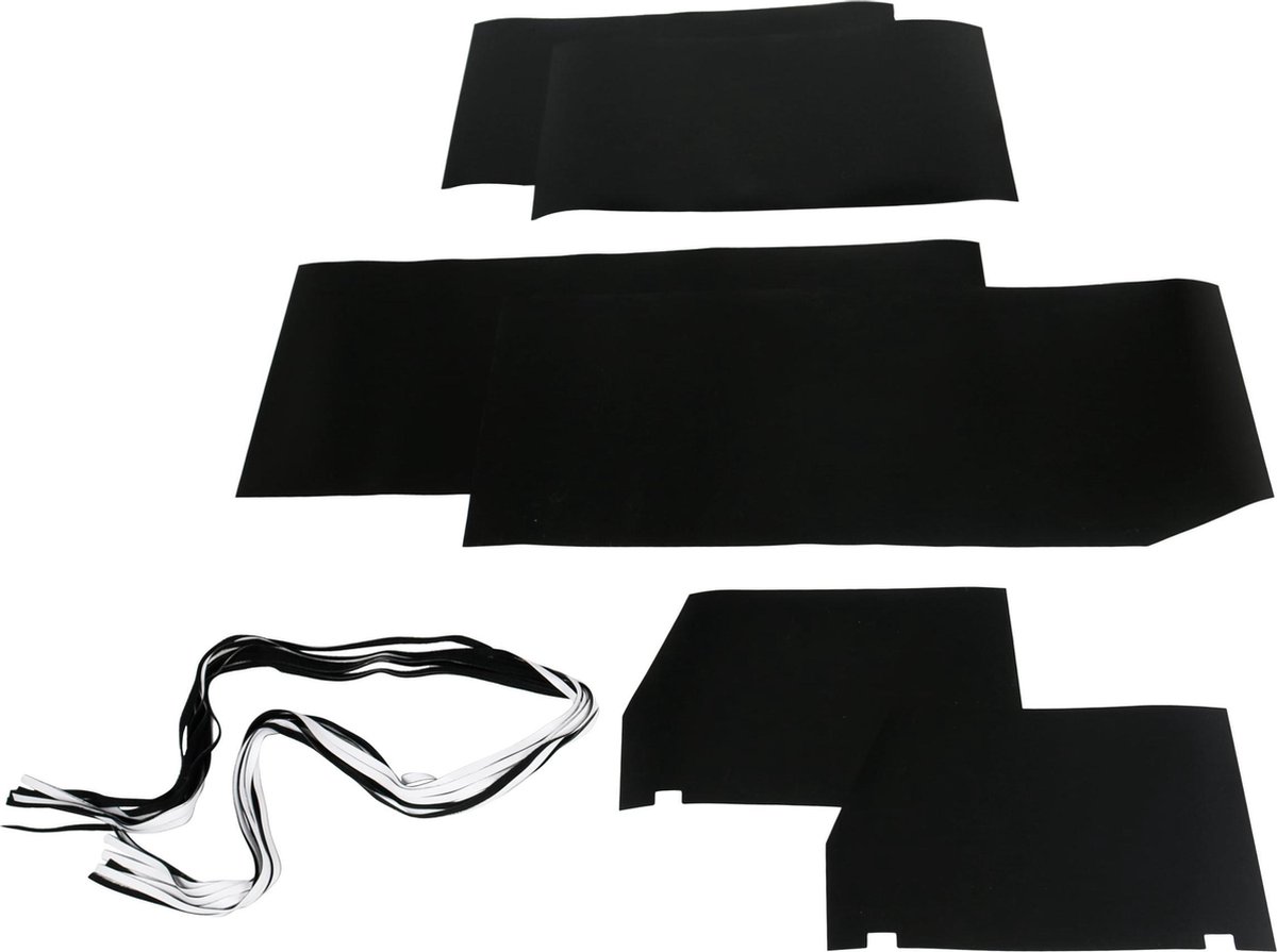 Innox FlexBooth P250-BK zwarte panelen voor de FlexBooth 250