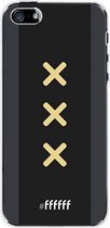 6F hoesje - geschikt voor iPhone SE (2016) -  Transparant TPU Case - Ajax Europees Uitshirt 2020-2021 #ffffff